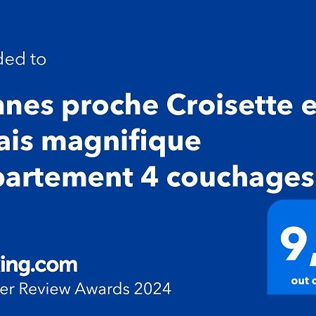 Cannes Proche Croisette Et Palais Magnifique Appartement 4 Couchages 外观 照片
